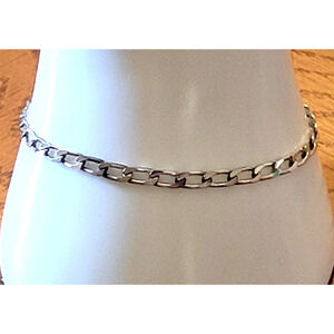VTG Milor Bracelet 925 Sterling Silver Made in Italy Chain Link Jewelry Estate